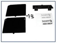 1009450BK - SW200 - End Plate Kit - "NEW STYLE - Chamfer Cover" - (BLACK