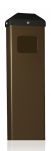 10BOLLARDBRZ - 6" X 45" X 4"   Bollard Push Plate - (Bronze) - (BEA)