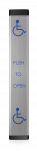 10LPR36HW - 36" Vertical Actuation Bar/Low Profile Push Plate Solution -