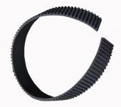 14-12114 - Belt - BLACK RUBBER - (SOLD PER FOOT) - (NABCO/Gyrotech GT117