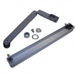 30-06-103 - RH Swingmaster Inswing Arm w/Track (CLEAR) - (Besam SW/Maste
