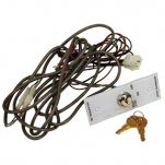 4-11-0821 - 3 Position Key Switch Assy. - (ON-OFF-HOLD OPEN) - (K/M 1100