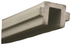 411795-4 -  4FT. Threshold Filler Strip (Clear Aluminum) - (Stanley)