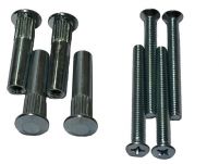 A-00389 - 1 1/2" Through Bolt Package - (Aluminum Finish)