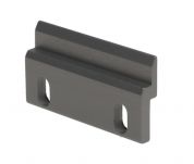 C0888-1 - Interlock - (ALUMINUM) - CLEAR ANODIZED - (Horton 2000 Linear,