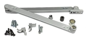 DK4709-01A - Splined Outswing Arm in Clear Aluminium - (Dorma ED100/250/