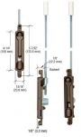 FB1 - 1/8" Offset Flush Bolt (Dark Bronze Finish)
