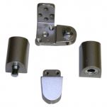 Door Controls OP14G-DUL US Aluminum Style Pivot Set - Left Hand (Dark Br