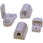 Door Controls OP14G-ALR US Aluminum Style Pivot Set - Right Hand (Alumin