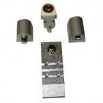 Door Controls OP16-ALL Aldora Style Pivot Set - Non-Handed - (Aluminum F
