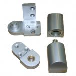 Door Controls OPYKK-ALR YKK Style Pivot Set - Right Hand (Aluminum Finis