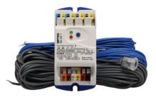 OS-12CDT - Double Safety Beam Set w/Control Box - (SELF MONITORED) - 23f