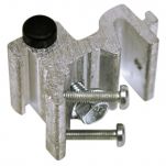 US05-0600-02 - Right Hand Door Stop - (Aluminum) - (Besam Unislide, ICU)