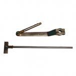 W7-205DB - OUTSWING Arm Assy. - Dark Bronze - (COMPLETE) - (Hunter/Ditec