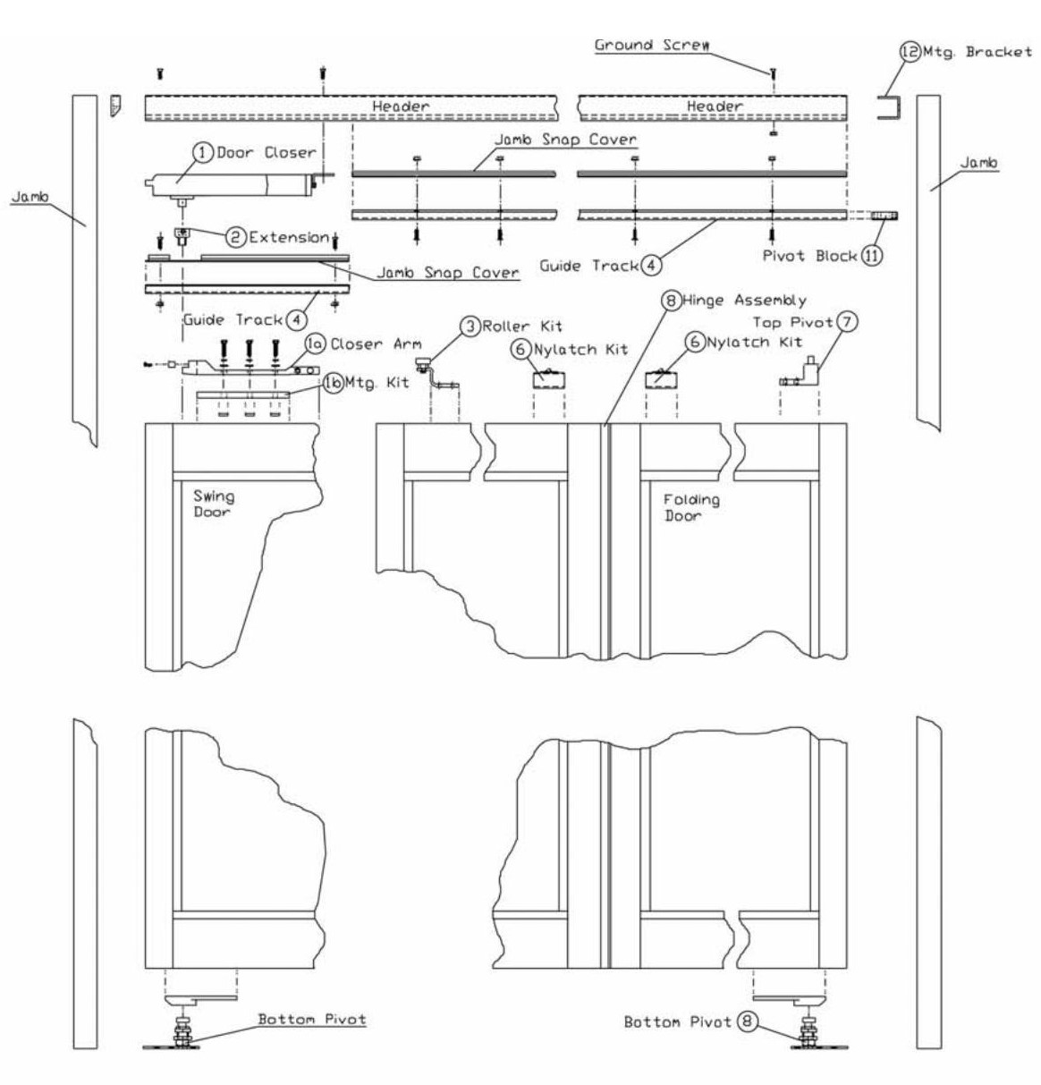 55-15-061 ICU BI-WAY PIVOT BLOCK ASSY. | AUTOMATICS & MORE